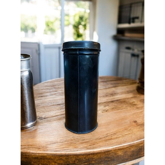 Vintage Allspice Metal Tin With Lid REPRO Spice Tea Coffee Storage Advertising - Picture 6 of 7